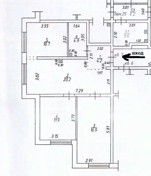 3-к кв. Краснодарский край, Анапа ул. Ленина, 185Ак3 (68.8 м) - Фото 1