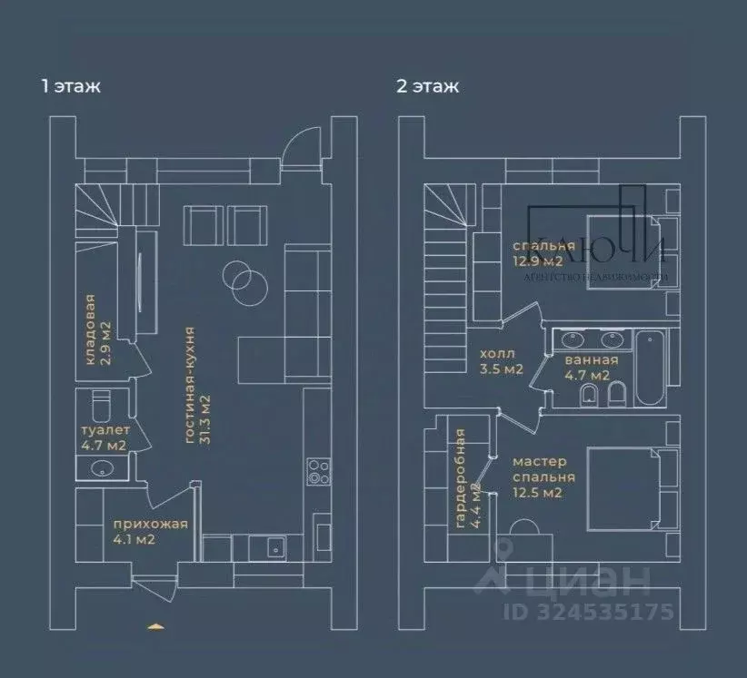 Дом в Челябинская область, Магнитогорск ул. Молочная, 11 (80 м) - Фото 2