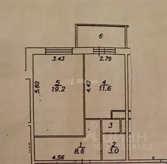 1-к кв. Московская область, Одинцово ул. Маковского, 16 (43.6 м) - Фото 0