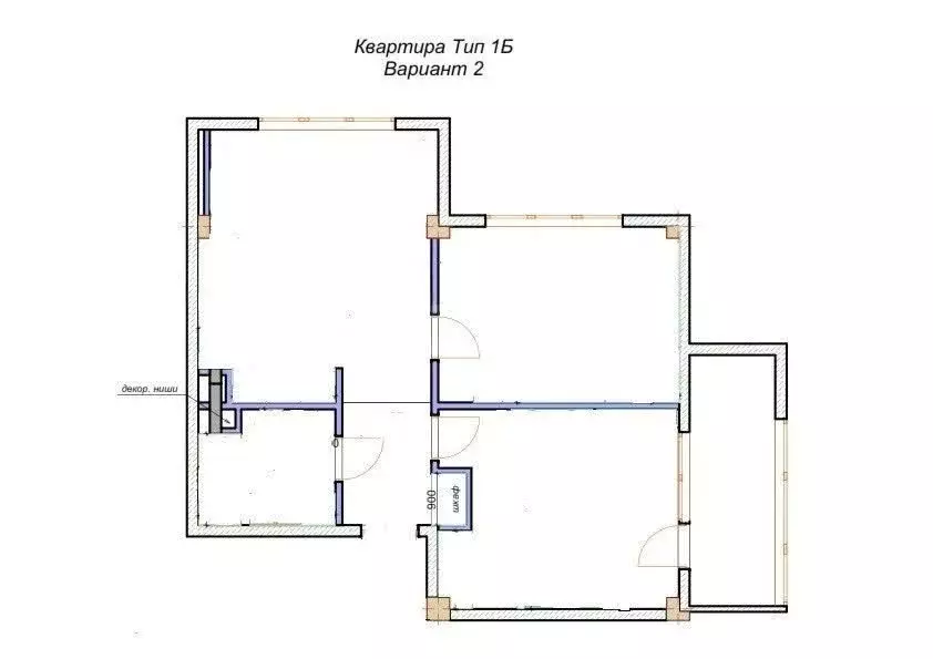 3-комнатная квартира: Южно-Сахалинск, Горная улица, 8к4 (57.6 м) - Фото 2