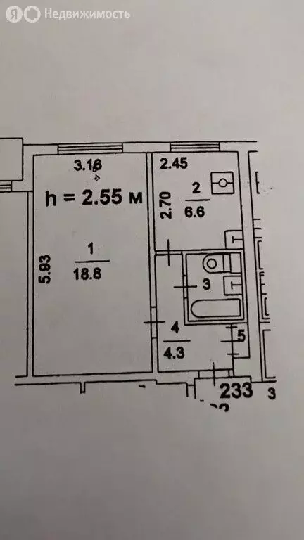 1-комнатная квартира: Москва, улица Кухмистерова, 16 (32 м) - Фото 1