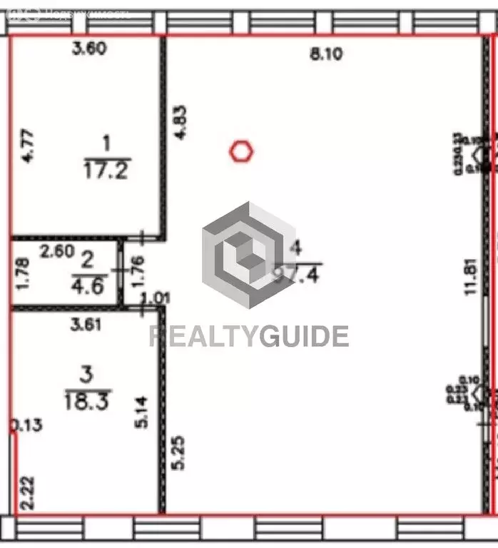 Офис (137.5 м) - Фото 2