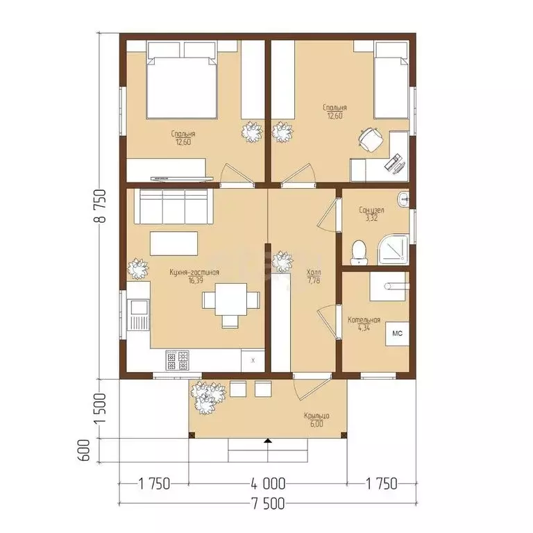 Дом в Калининградская область, Гурьевский муниципальный округ, СНТ ... - Фото 1