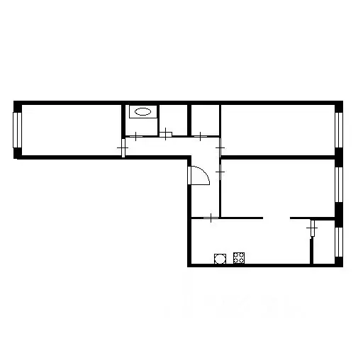 3-к кв. Московская область, Люберцы ул. Юности, 13к1 (83.5 м) - Фото 2