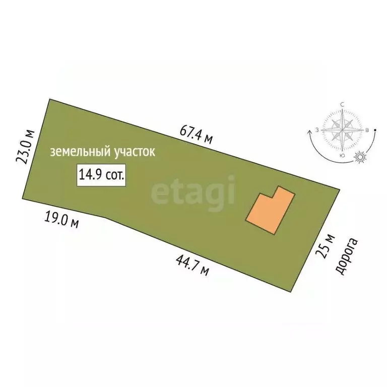 Дом в Саха (Якутия), Покровск ул. Тимирязева, 2 (62 м) - Фото 2