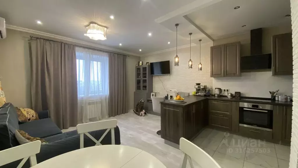 3-к кв. Омская область, Омск ул. Перелета, 23 (75.1 м) - Фото 0