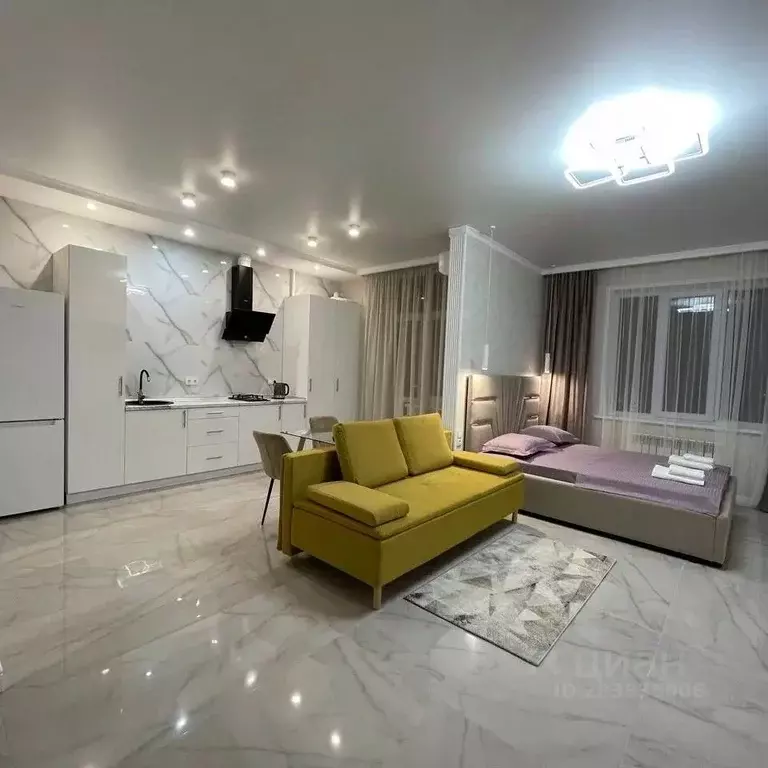 Студия Северная Осетия, Владикавказ ул. Гастелло, 71Ак1 (47.0 м) - Фото 1