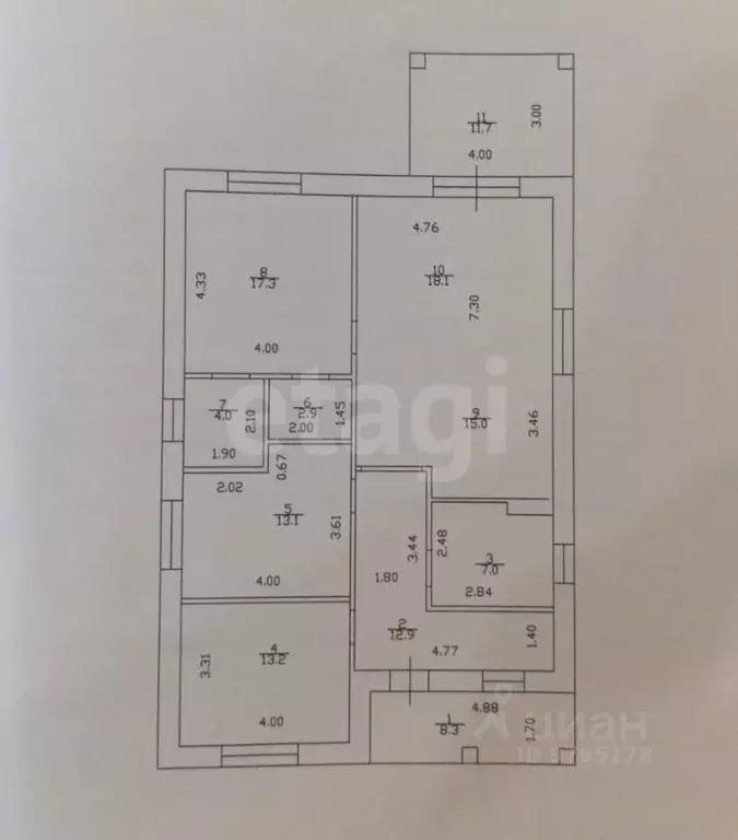 Дом в Татарстан, Лаишевский район, Егорьевское с/пос, д. Кзыл-Иль ул. ... - Фото 1
