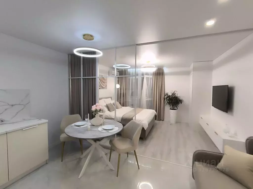 Студия Ростовская область, Ростов-на-Дону ул. Оганова, 20с2 (40.0 м) - Фото 2