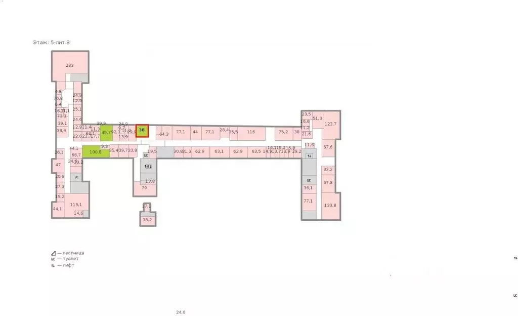 Офис в Санкт-Петербург Большая Монетная ул., 16 (38 м) - Фото 2