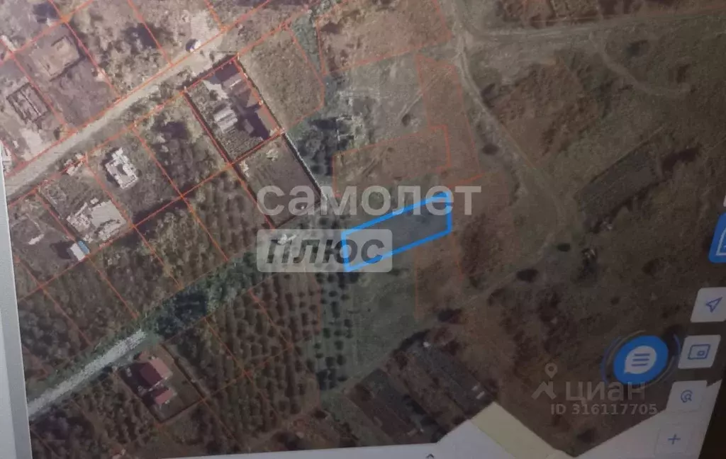 Участок в Татарстан, Альметьевск Яблочко СНТ, 134 (6.0 сот.) - Фото 0