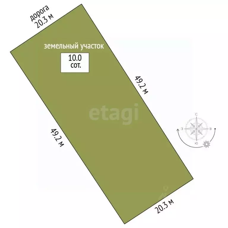 Участок в Саха (Якутия), Якутск городской округ, с. Хатассы пер. Ф.Е. ... - Фото 2