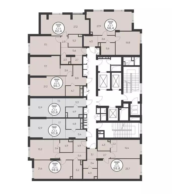 1-комнатная квартира: Москва, Крылатская улица, 33к1 (59.6 м) - Фото 1