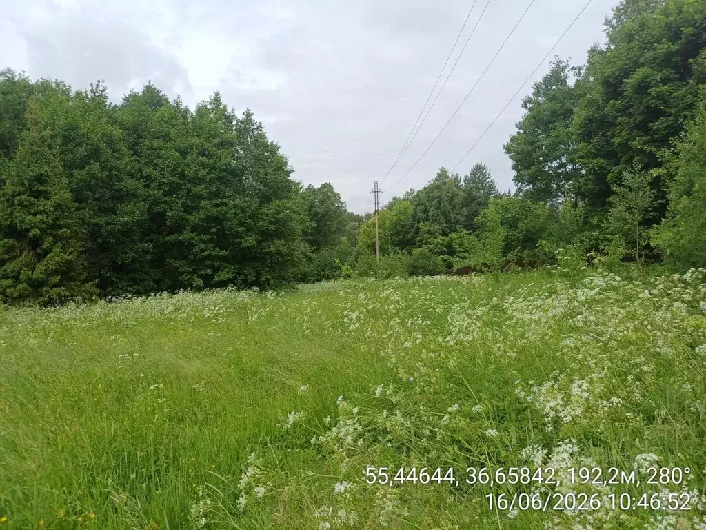 Участок в Московская область, Наро-Фоминский городской округ, д. Новая ... - Фото 1
