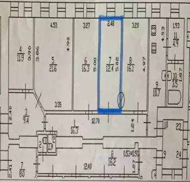 Комната Санкт-Петербург Московский просп., 18 (12.4 м) - Фото 1