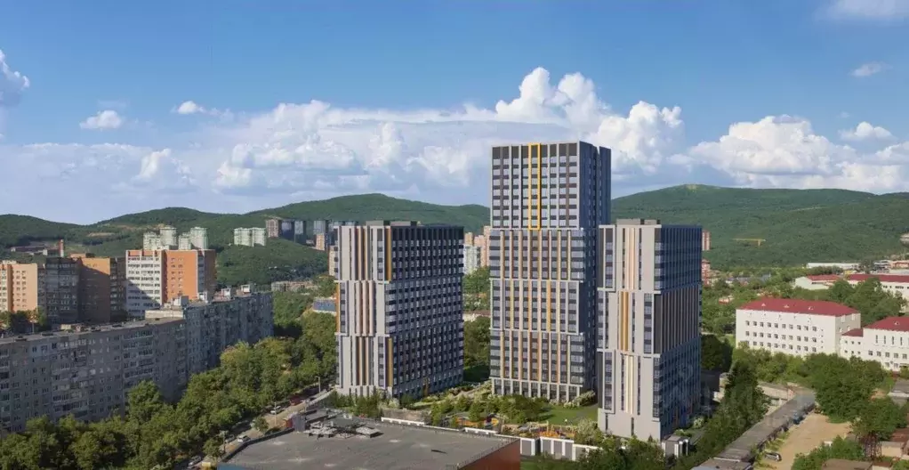 3-к кв. Приморский край, Владивосток Бам мкр,  (68.0 м) - Фото 1