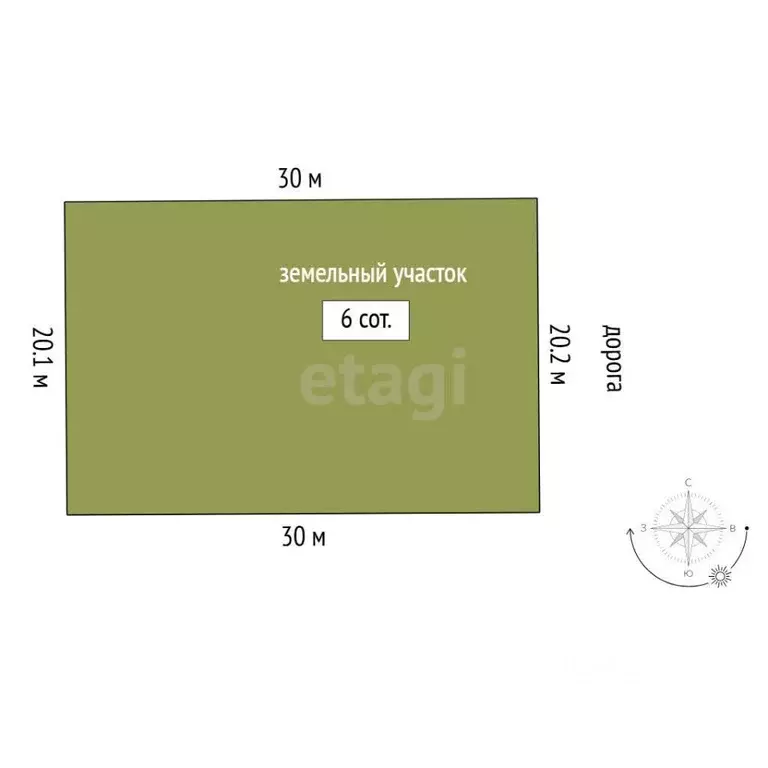 Участок в Тюменская область, Тюмень  (6.0 сот.) - Фото 1