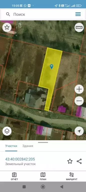 Участок в Кировская область, Киров городской округ, д. Шустовы ул. ... - Фото 2