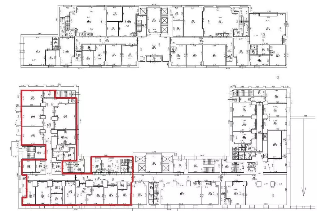 Помещение свободного назначения в Москва ул. Кржижановского, 14К3 (476 ... - Фото 2