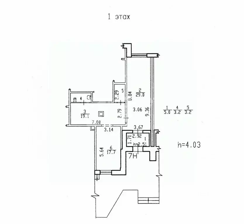 Помещение свободного назначения в Санкт-Петербург ул. Димитрова, 2 (77 ... - Фото 2