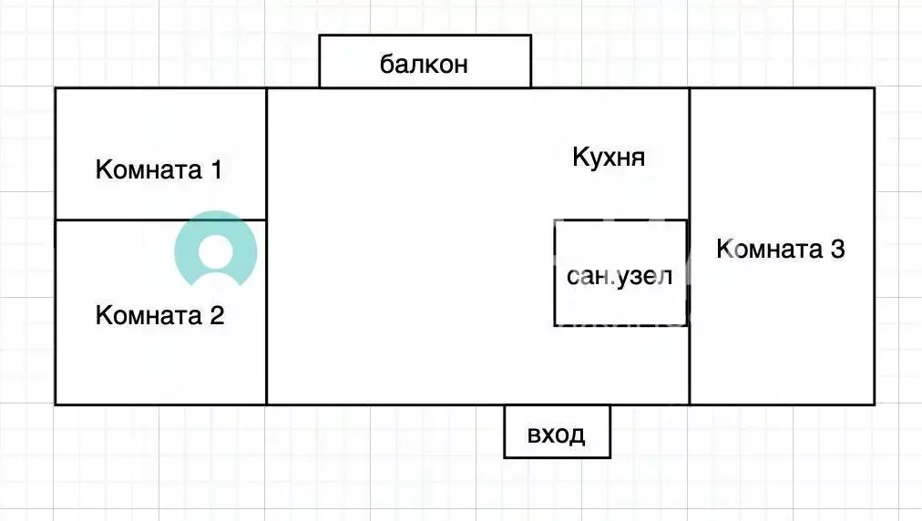 4-к кв. Бурятия, Улан-Удэ ул. Трубачеева, 14 (64.8 м) - Фото 2