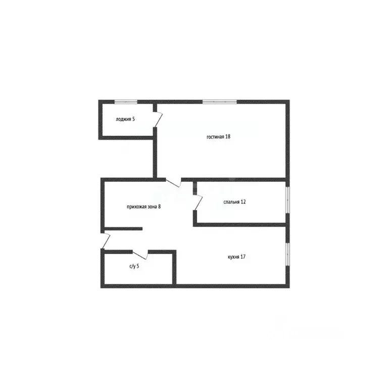 2-к кв. Дагестан, Каспийск ул. Каспийская, 4Ж (65.0 м) - Фото 2
