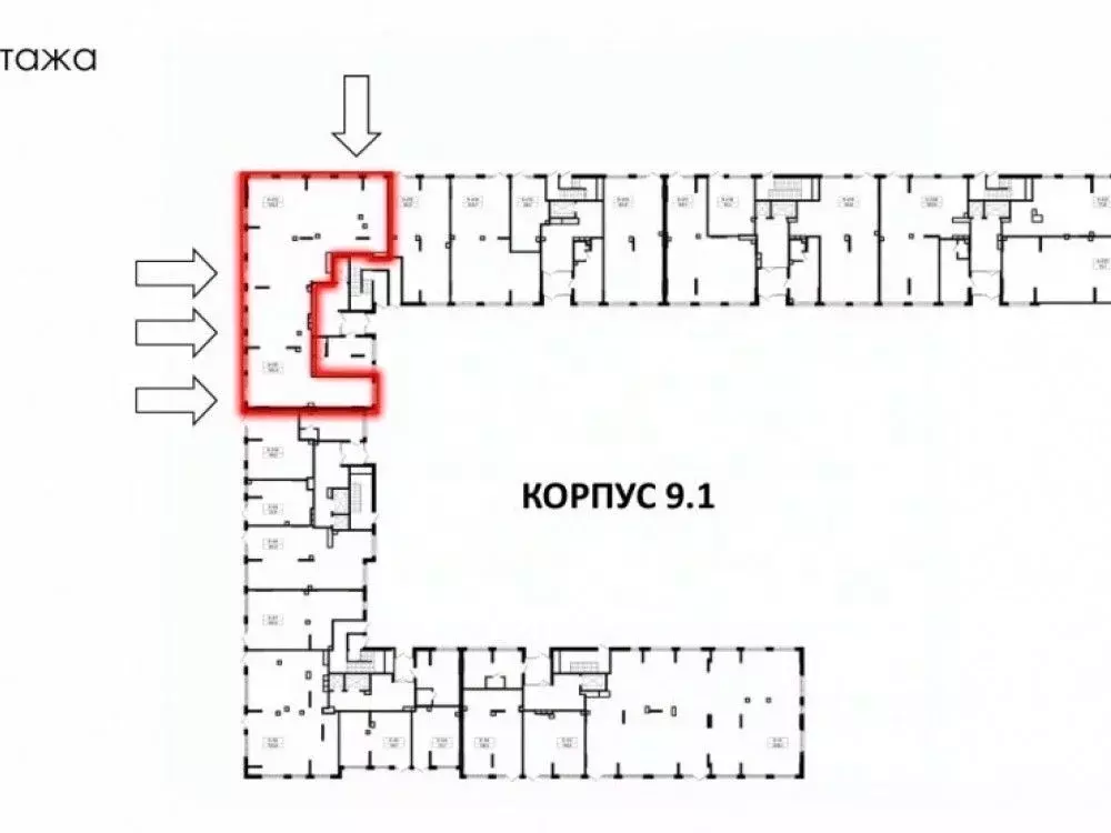 Торговая площадь в Москва Сосенское поселение, просп. Куприна, 7к1 ... - Фото 1