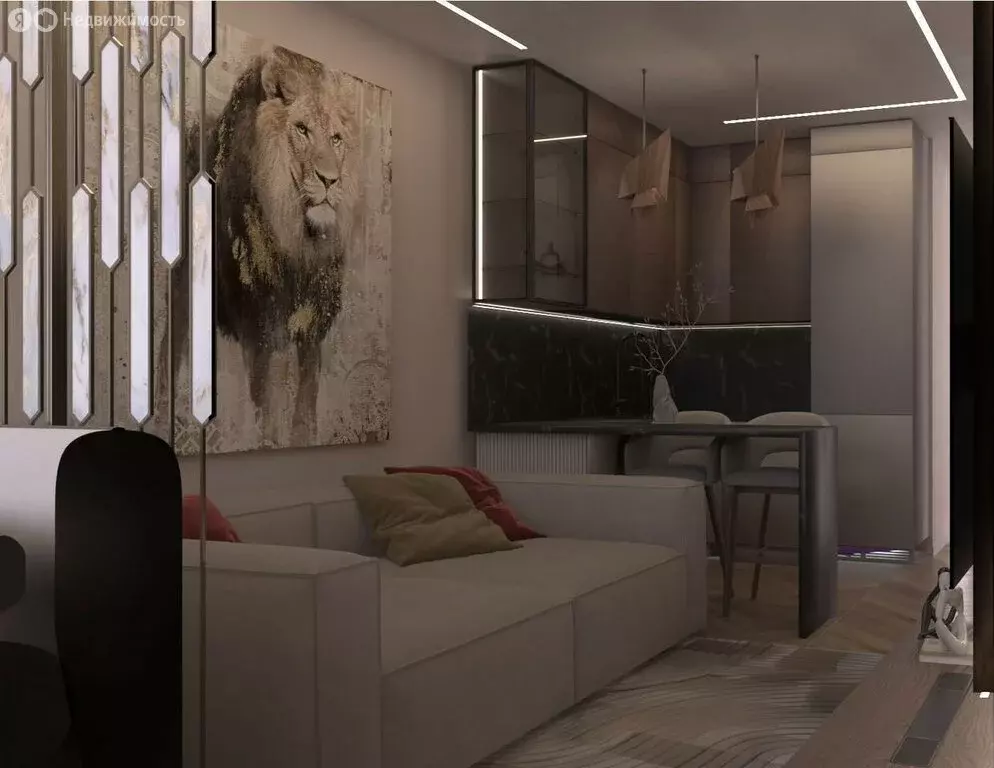 Квартира-студия: Ростов-на-Дону, Нахичевань, улица 23-я Линия, 54с6 ... - Фото 1