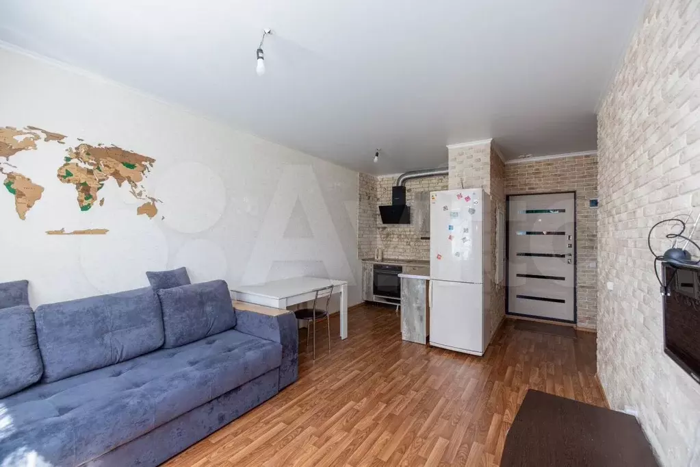 1-к. квартира, 38 м, 1/17 эт. - Фото 1
