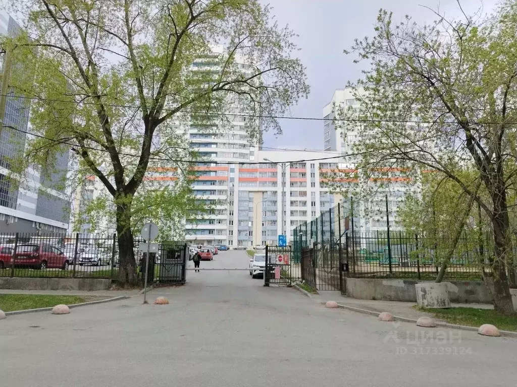 1-к кв. Свердловская область, Екатеринбург ул. Московская, 55 (40.5 м) - Фото 0