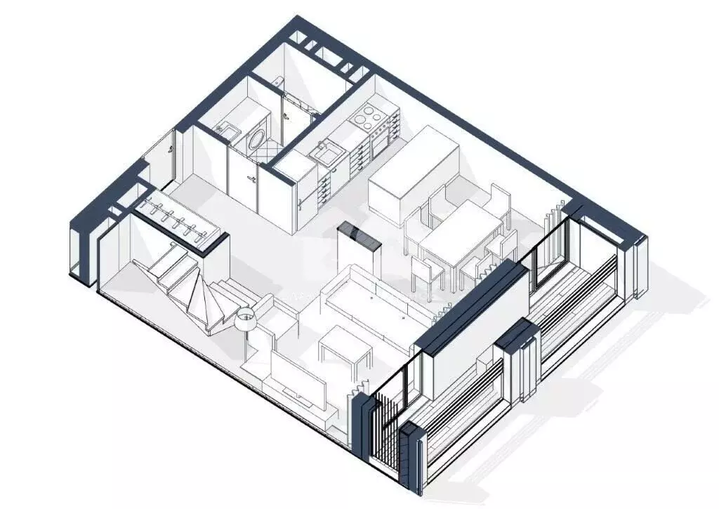 3-комнатная квартира: Новосибирск, улица Семьи Шамшиных, 93 (77 м) - Фото 1