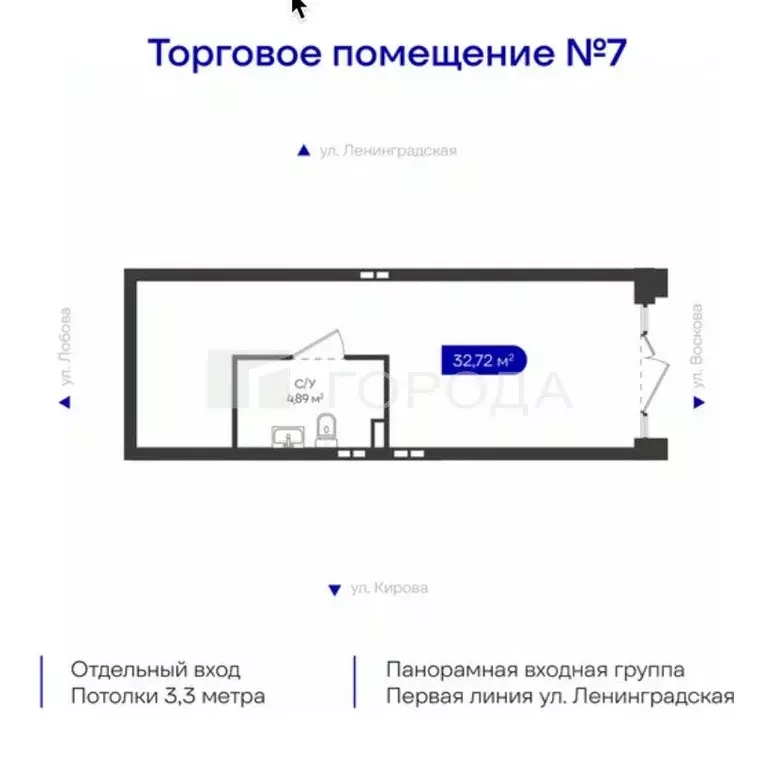 Офис в Новосибирская область, Новосибирск Ленинградская ул., 340 (33 ... - Фото 2