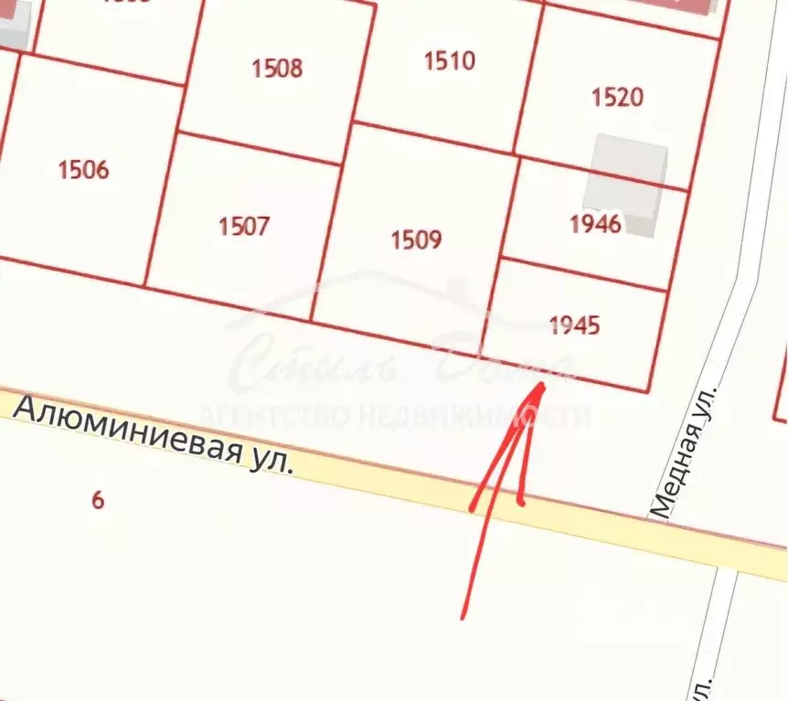 Участок в Волгоградская область, Волгоград ул. Медная (5.0 сот.) - Фото 2