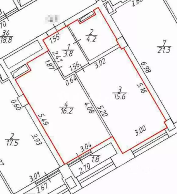 1-к кв. Санкт-Петербург Ремесленная ул., 15 (39.8 м) - Фото 2