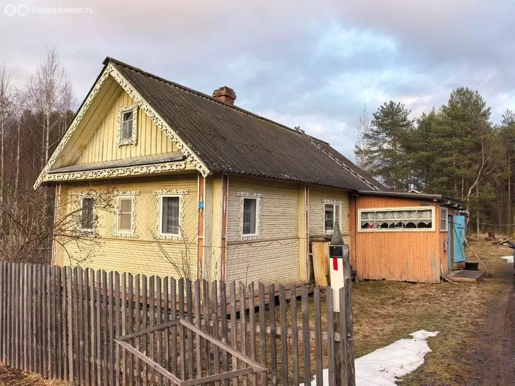 Дом в Вологодская область, Вытегорский муниципальный округ, деревня ... - Фото 2