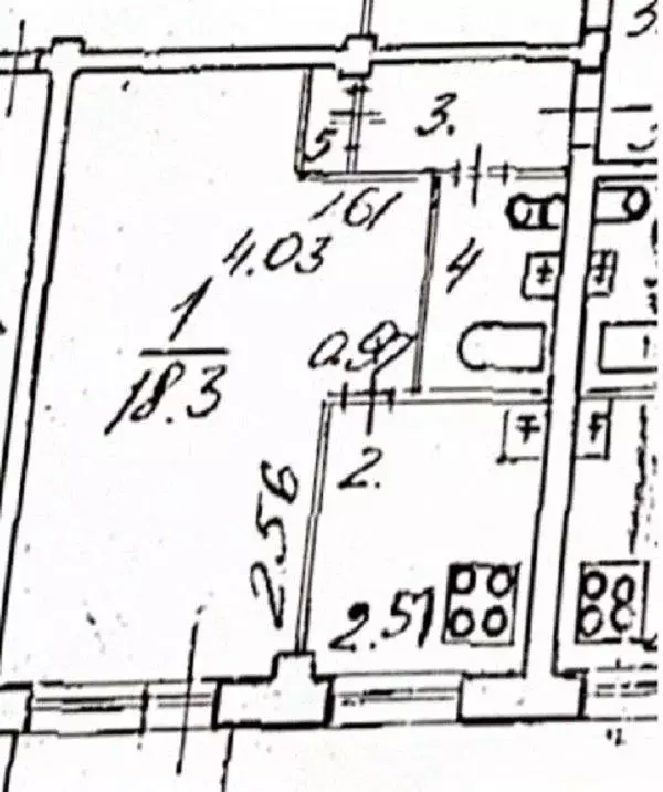 1-к кв. Санкт-Петербург Бестужевская ул., 26 (31.57 м) - Фото 1