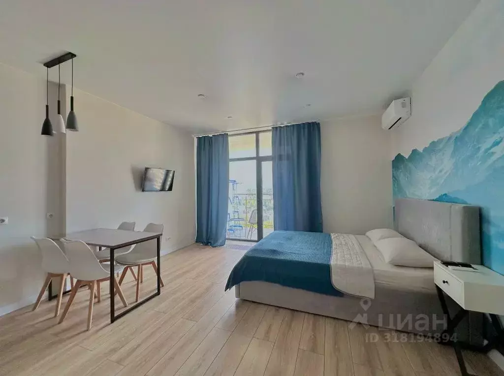 Студия Крым, Алушта ул. Западная, 4к3 (28.0 м) - Фото 2