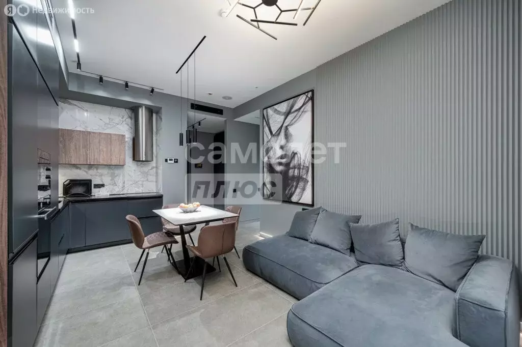 3-комнатная квартира: Москва, 1-я улица Ямского Поля, 1к1 (75 м) - Фото 2