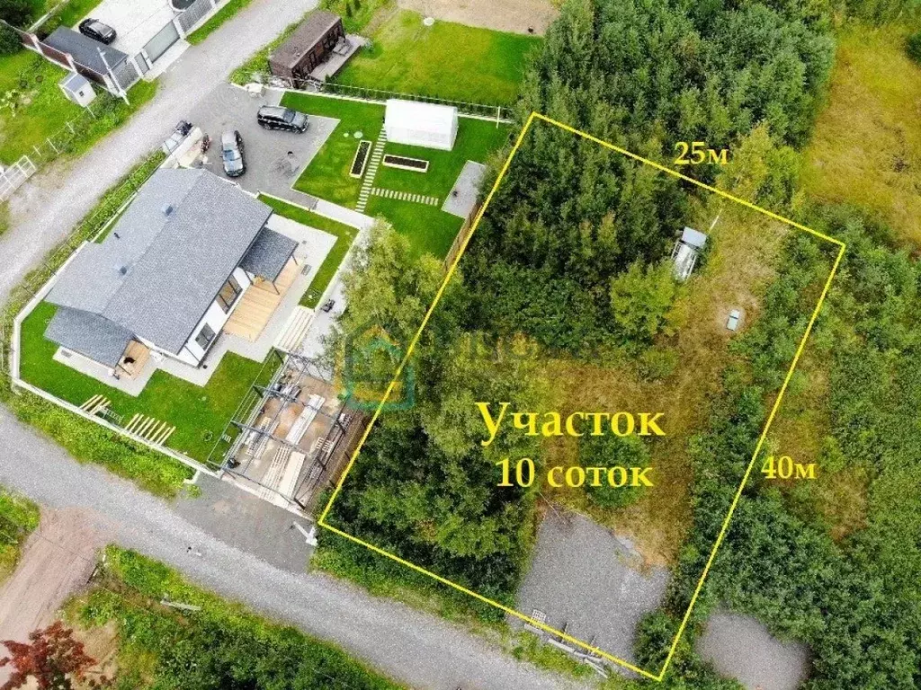 Участок в Ленинградская область, Всеволожский район, Куйвозовское ... - Фото 2