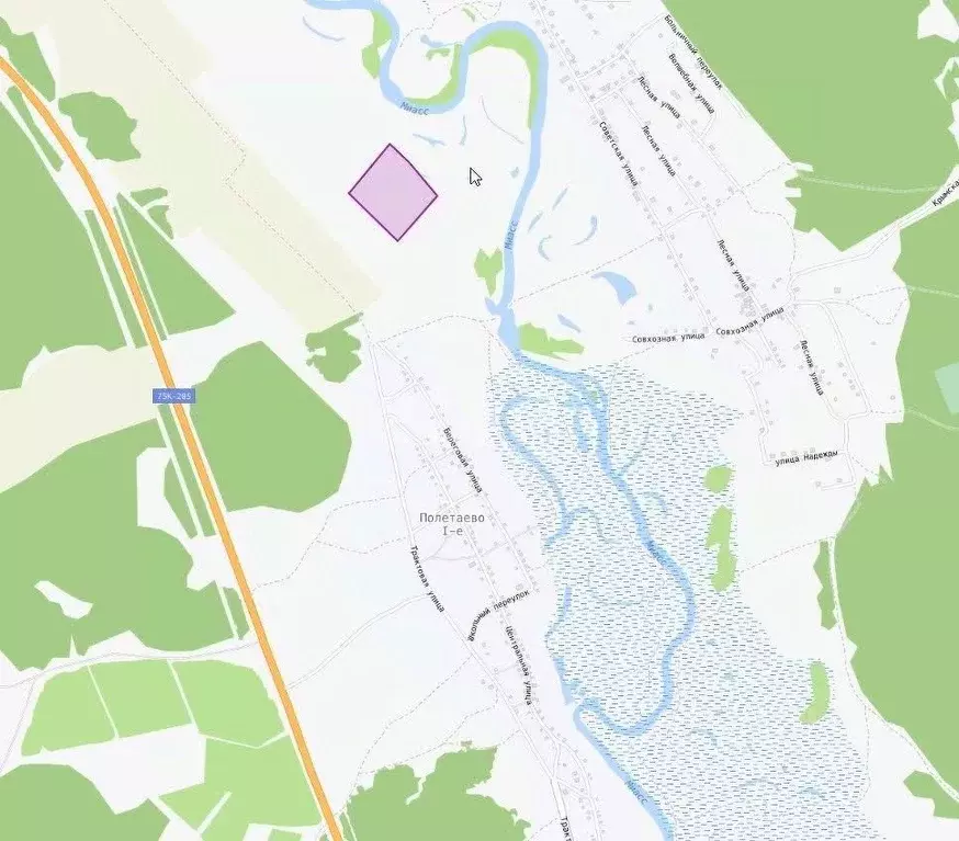 Участок в Челябинская область, Сосновский муниципальный округ, с. ... - Фото 2