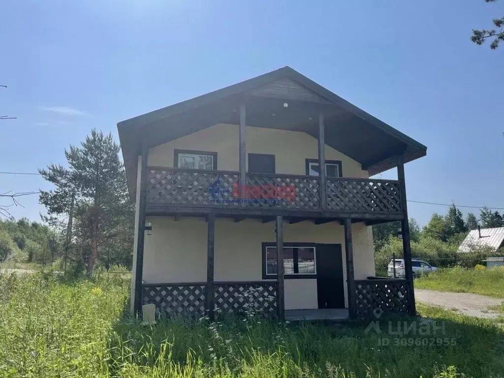 Дом в Ленинградская область, Приозерское городское поселение, пос. ... - Фото 1