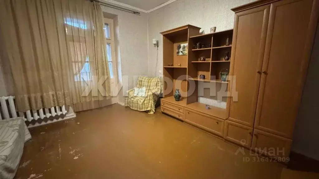 Комната Новосибирская область, Новосибирск Большевистская ул., 16 ... - Фото 1