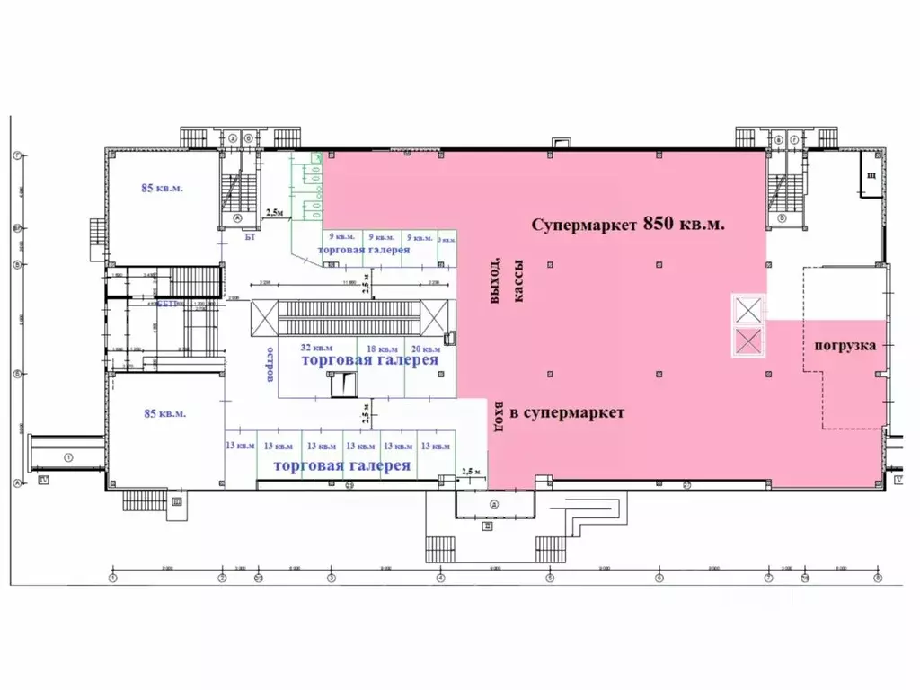 Торговая площадь в Москва Коломенская ул., 17 (4887 м) - Фото 1