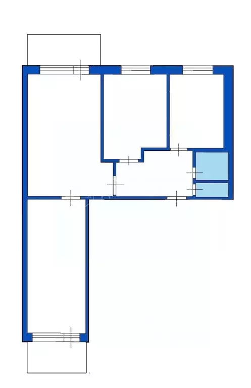 3-к кв. Кемеровская область, Кемерово ул. Свободы, 29 (62.0 м) - Фото 2