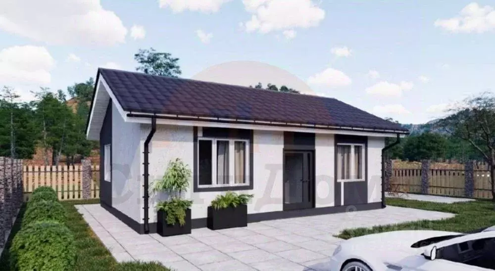 Дом в Крым, Сакский район, с. Лесновка ул. Остапа Вишни (52 м) - Фото 1