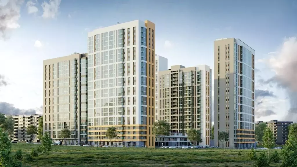 3-к кв. Пермский край, Пермь ул. Космонавта Леонова, 41к3 (69.38 м) - Фото 2