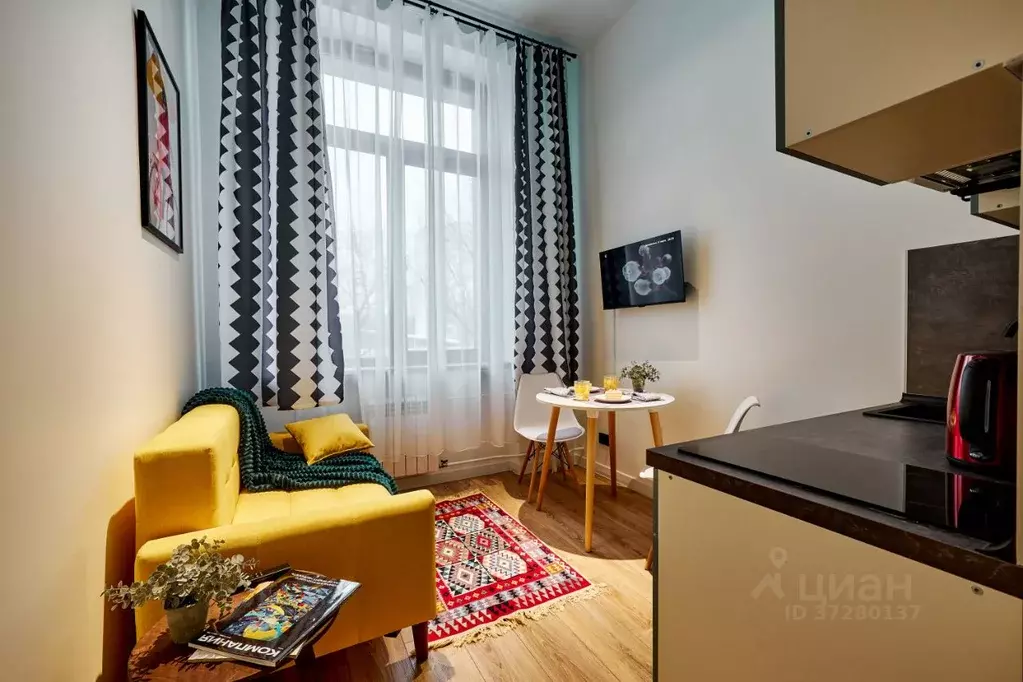 Студия Москва 2-й Амбулаторный проезд, 8С3 (14.0 м) - Фото 1