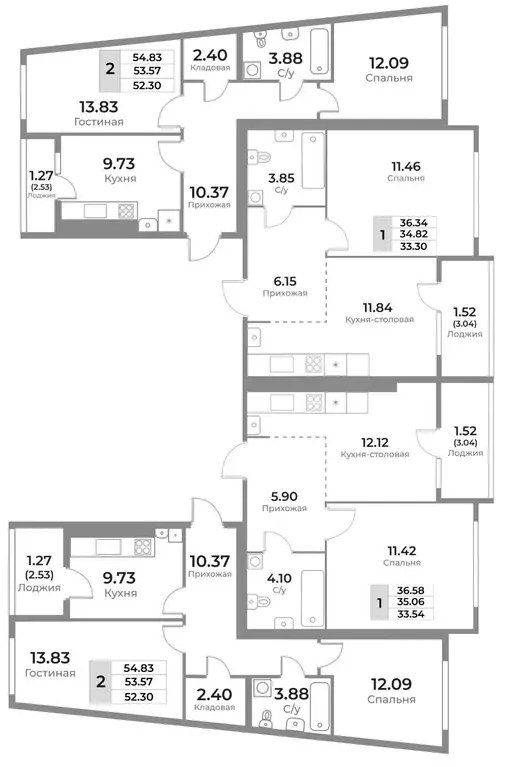 1-к кв. Калининградская область, Калининград Пригородная ул., 18 ... - Фото 2