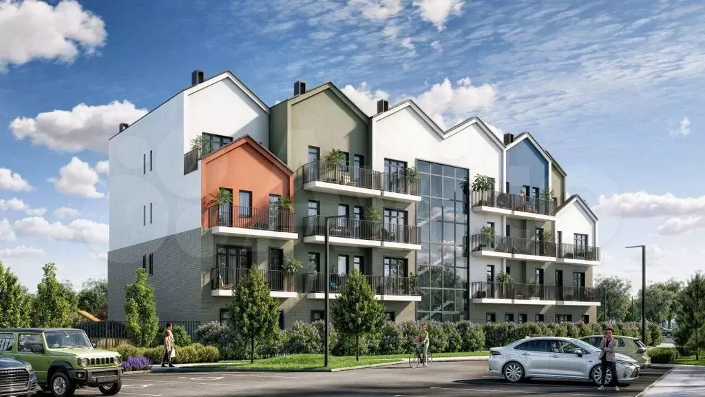 1-к. квартира, 71,5 м, 4/4 эт. - Фото 0