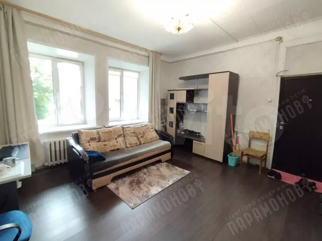 Комната 21,4 м в 3-к., 1/4 эт. - Фото 1